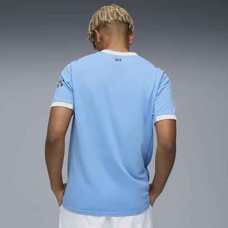 Men¡¯s Manchester City FC 2025/26 Replica Home Soccer Jersey - Team Light Blue