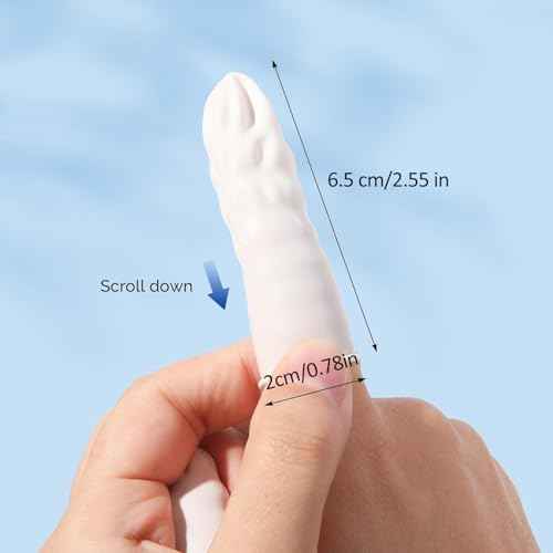 JMU Latex Finger Cots Medium, 200Pcs Finger Protectors Disposable Finger Gloves