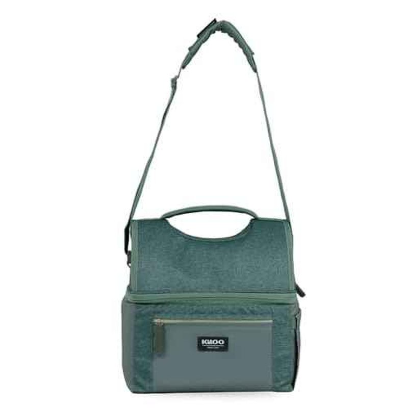 Igloo Gripper Soft Sided Cooler Bag, Insulted Dual Compartment Lunch Cooler