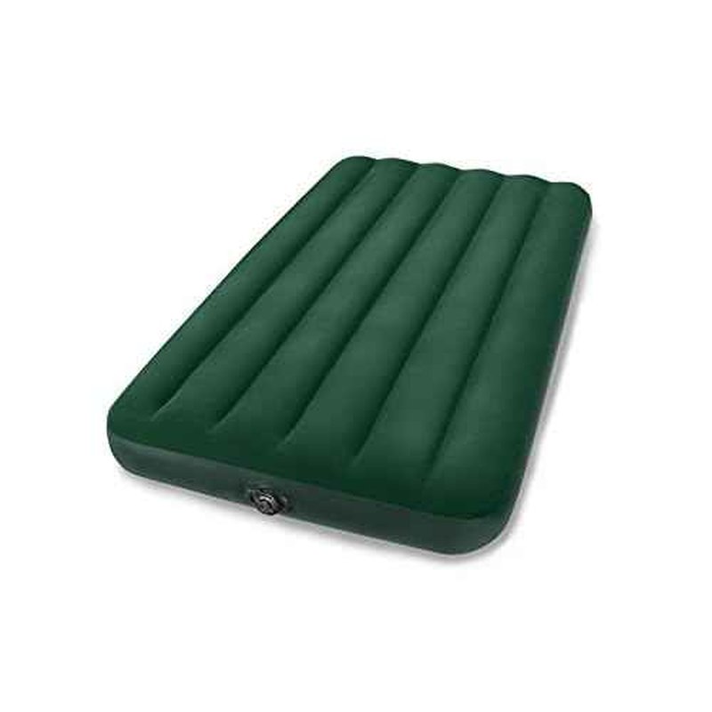 Intex Prestige Downy Airbed Kit with Hand Held Battery Pump, Twin