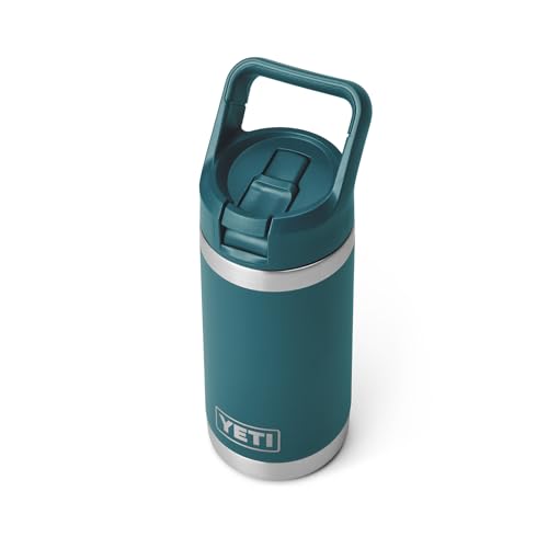 YETI Rambler Jr. 12 oz Kids Bottle, with Straw Cap, King Crab