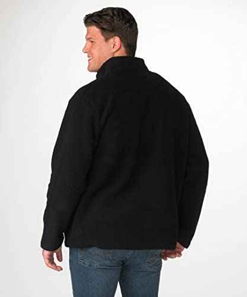 boxercraft Men's USC Trojans Everest Fleece Pullover, Black, XL