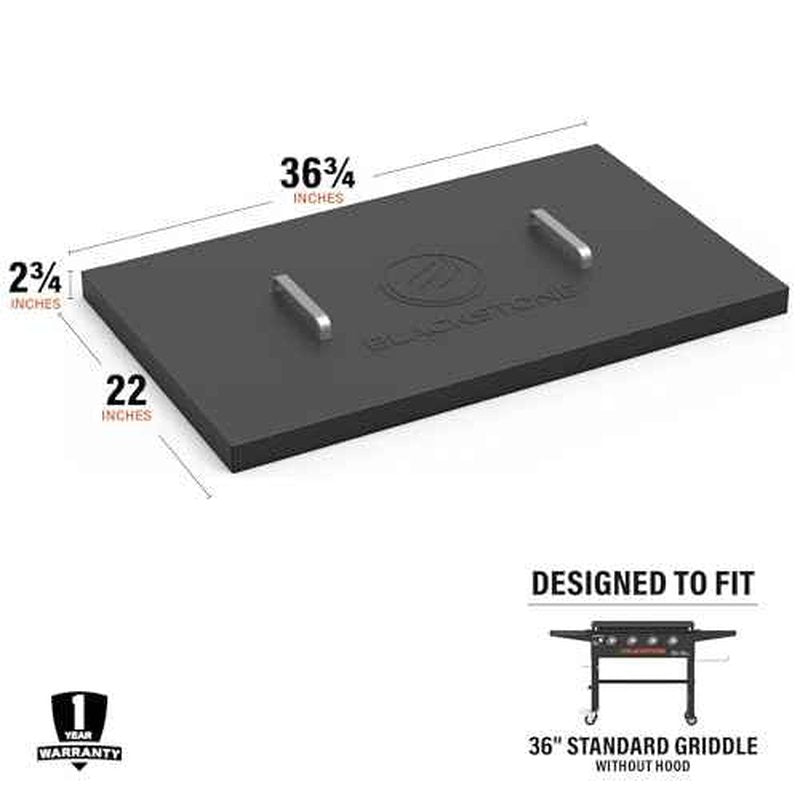 Blackstone 5004 36¡± Griddle Hard Cover, Powder Coated Steel, Black