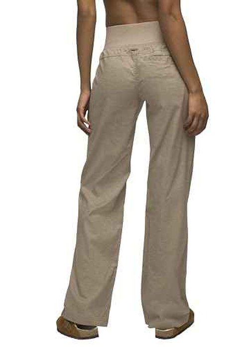 prAna Women's Standard Mantra Pant, Dark Khaki, Small