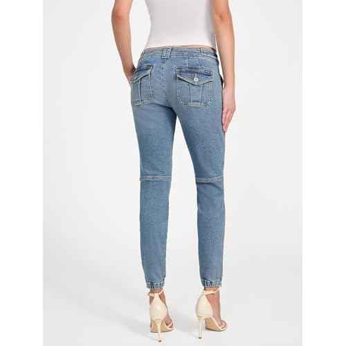 GUESS Women's Eco Cadet Denim Jogger
