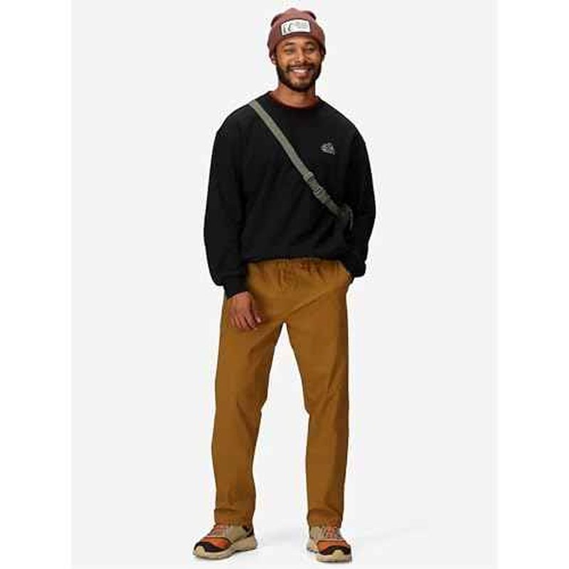 MARMOT Unisex Peaks Crew Sweatshirt, Black, X-Large