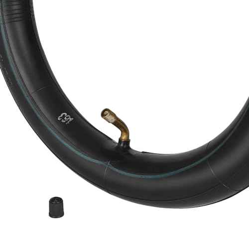 12x 2.125 Inner Tube with Bent Valve for Ebike Stroller Tricycle Balance Bicycle, 12 inch 12 x 2 1/8 Tire Inner Tube Butyl Rubber Thickened for Bike Accessories