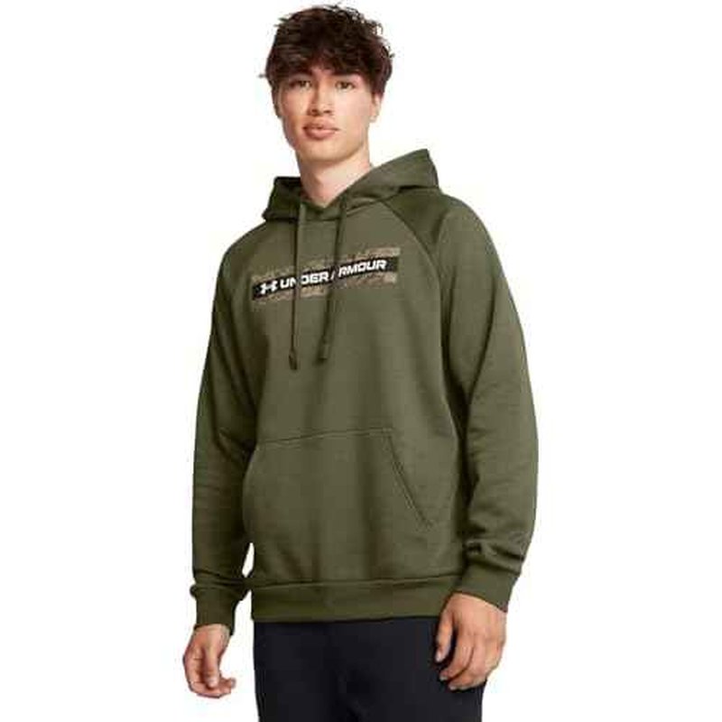 Under Armour unisex-adult Ua Rival Camo Cheststripe Hd