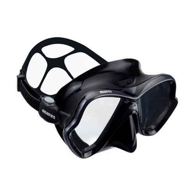 Mares Unisex Adult X-Vision Hydrodynamic Panoramic View Underwater Diving Mask