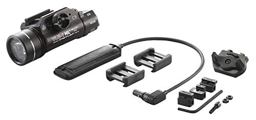 Streamlight 69262 TLR-1 HL 1000-Lumen Weapon Mounted Light with Long Gun Kit, Includes Safe Off Remote and Standard Switches, Remote Pressure Switch, Mounting Clips, Black