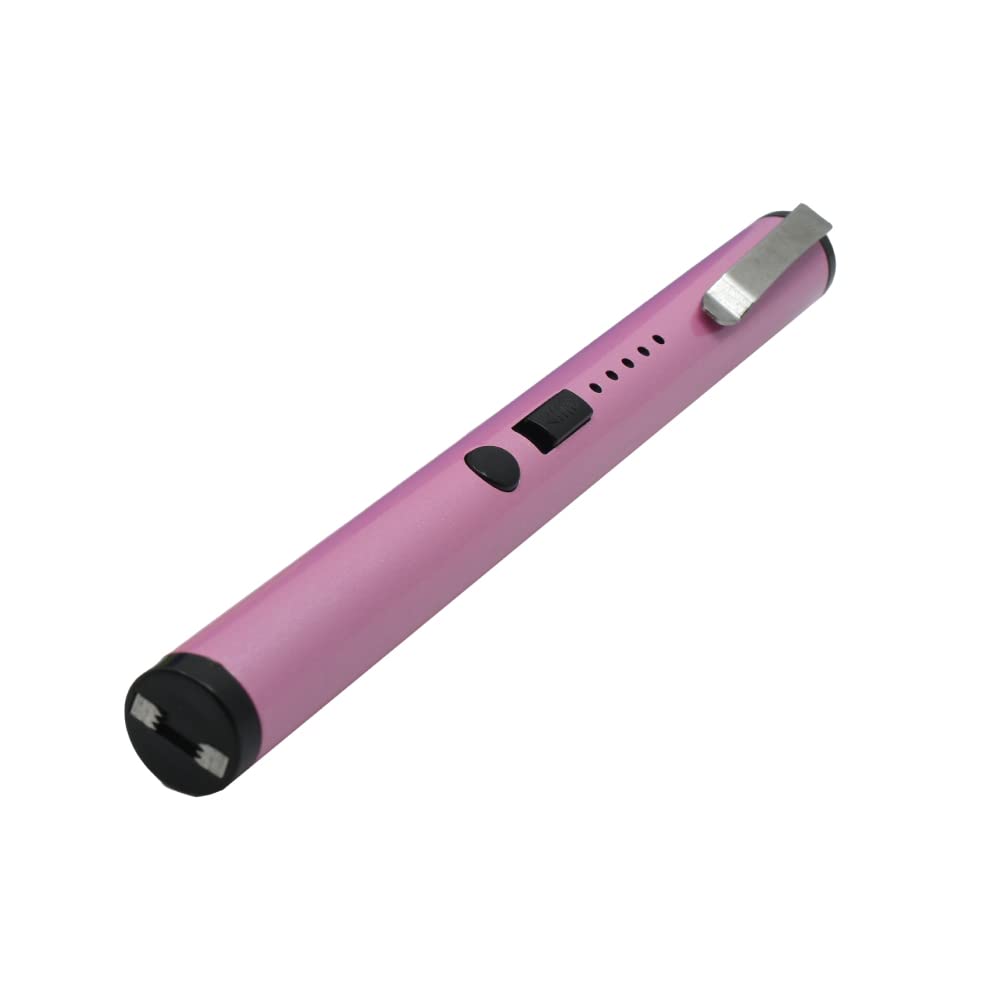 Streetwise Pain Pen 25,000,000 Stun Gun for Self Defense - Micro USB Rechargeable with Battery Charge Indicator Light - Pink