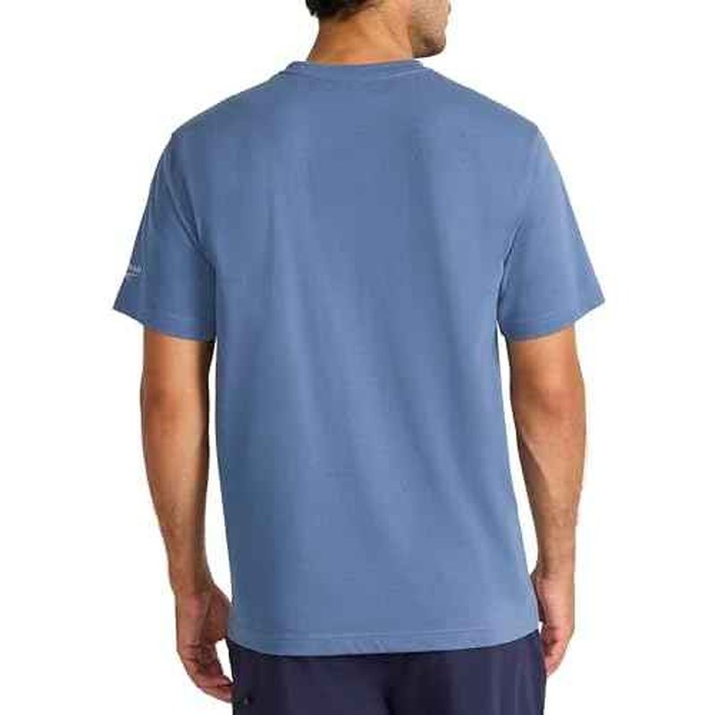 Reebok Mens Daybreak Crewneck T-Shirt, Standard Fit, Lightweight Cotton-Poly Jersey Fabric