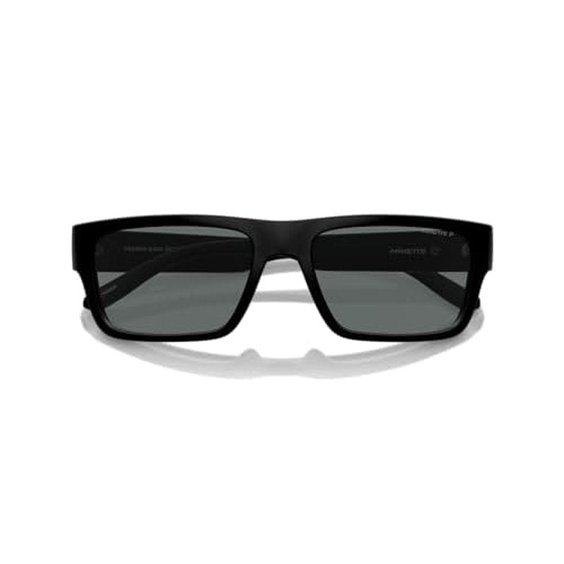 ARNETTE Man Sunglasses Frosted Sage Frame, Dark Green Lenses, 57MM