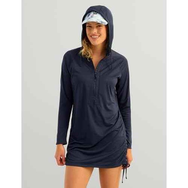 Women's Hooded Cover-Up Dress by HUK