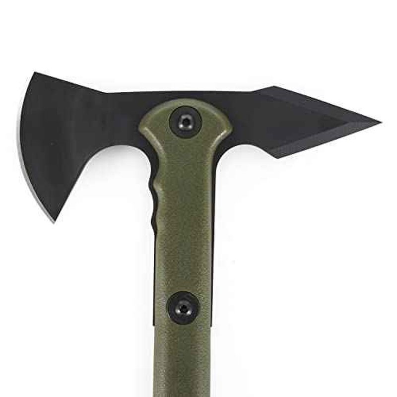 Cold Steel Drop Forged Tomahawk Survival Hatchet - Great for Camping, Survival, Outdoors and Chopping Wood, Trench Hawk - OD Green
