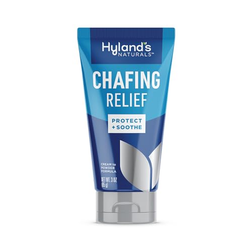 Hyland's Chafing Relief, Cream to Powder Formula, Anti Chafing Cream - 3 Ounce