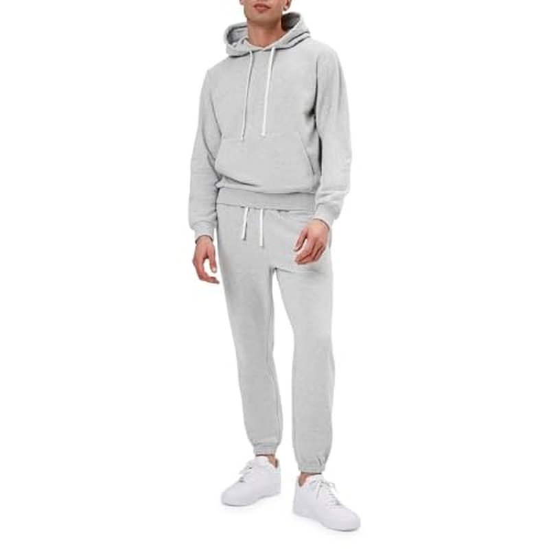 Forever 21 Men's Basic Heathered Drawstring Hoodie