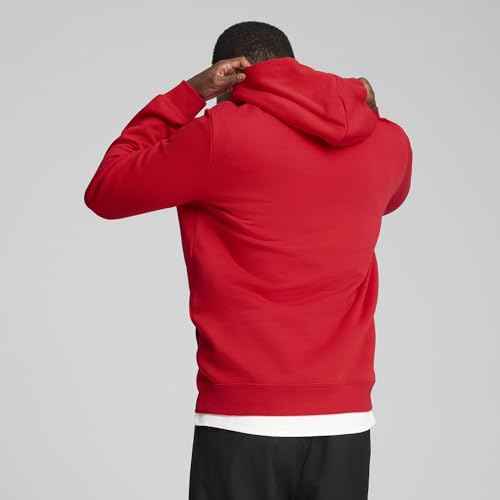 PUMA mens Essentials Logo Fleece Hoodie (Available in Plus Sizes)