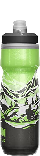 CamelBak Podium Chill Insulated Bike Water Bottle - Easy Squeeze Bottle - Fits Most Bike Cages - 21oz, Race Edition