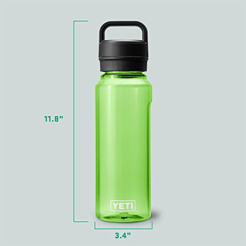 YETI Yonder 1L/34 oz Water Bottle with Yonder Chug Cap, Canopy Green