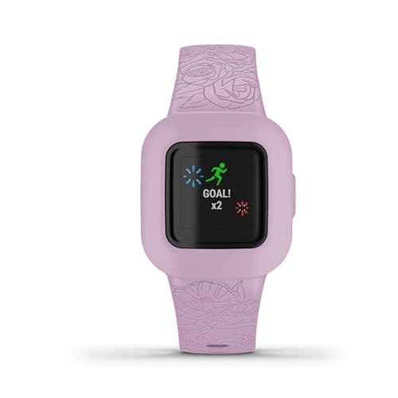 Garmin vivofit jr. 3, Fitness Tracker for Kids, Includes Interactive App Experience, Swim-Friendly, Up to 1-Year Battery Life, Lilac Floral
