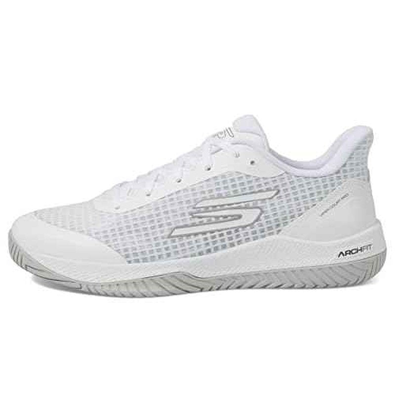 Skechers Women's Go Train Arch Fit Viper Court Pro - Pickleball, White 2, 11