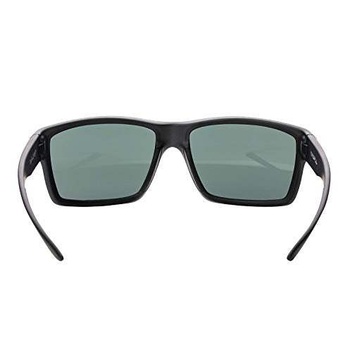 Magpul Rectangular Explorer Eyewear, Polarized, Matte Black Frame, One Size