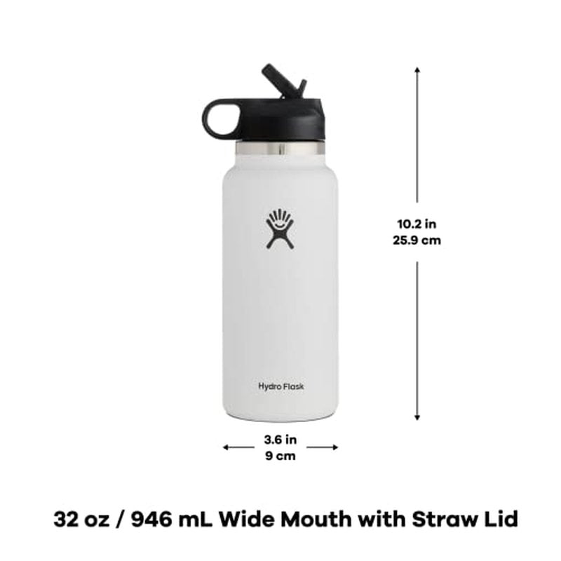 32 oz Wide Mouth Straw Lid Seagrass
