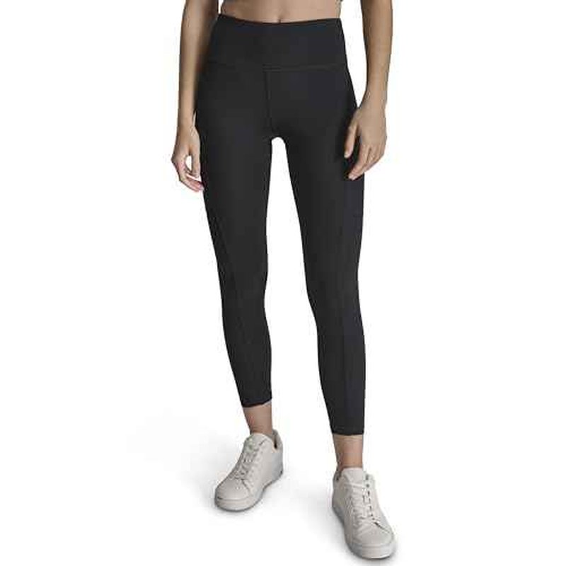 DKNY Womens High Waist 7/8 Cargo Pocket Compression Legging