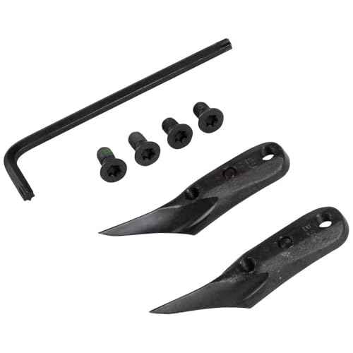 Klein Tools 72 Replacement Pole Climbing Gaffs, Made in USA, for 1972AR Series, Includes TORX Screws, and Wrench