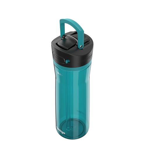 Contigo AUTOSPOUT Water Bottle 24 oz Leakproof Design Juniper/Sake/Glacier 3-Pack
