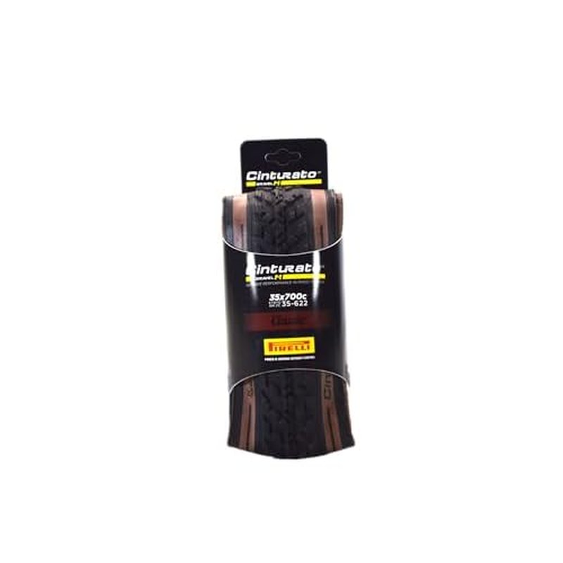 Pirelli Cinturato Gravel M Classic 35-622 (700 x 35c) Gravel Bike Tire - Gravel-Specific Design for Mixed Terrain - SpeedGRIP Compound for Resistance and Grip