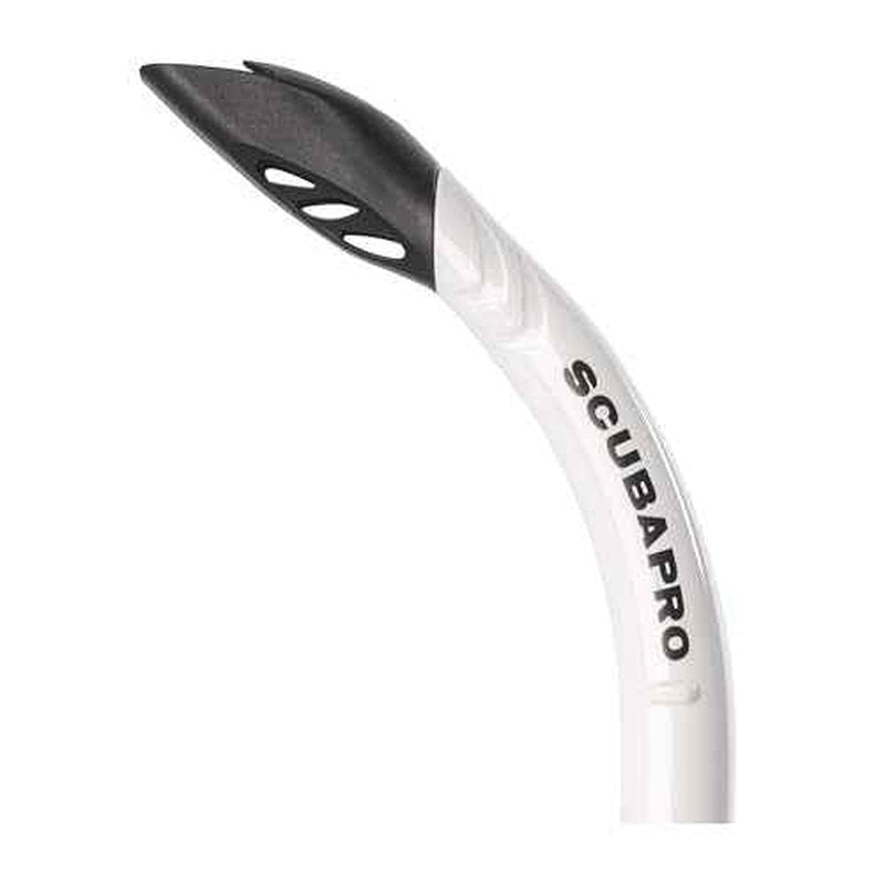 SCUBAPRO Escape Semi-Dry Snorkel, with Purge Valve and Splashguard Barrel-Top Design