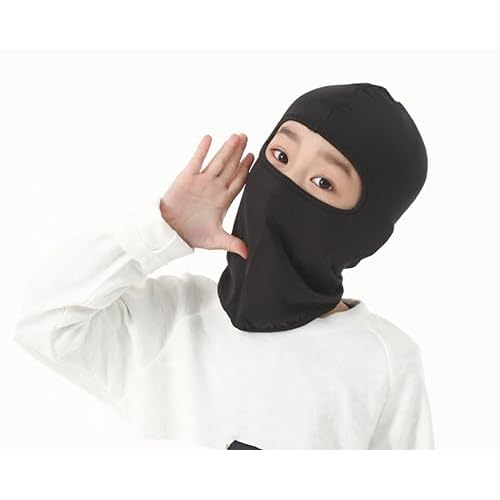Kids Balaclava Cycling-Mask - Boys-Girls Sun-Protection Windproof Full Face Covering Breathable Caps for All Season