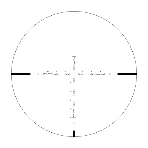 Arken Optics EPL4 6-24X50 FFP MOA VHR Illuminated Reticle with Zero Stop 30mm Tube Lightweight Rifle Scopes for Hunting