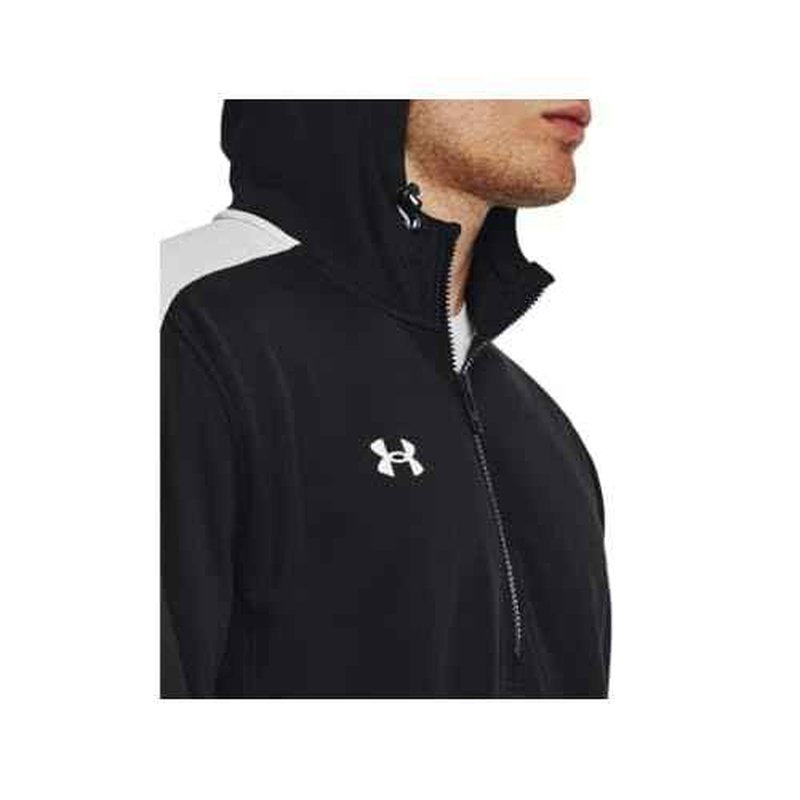 Under Armour Mens Storm Armour Fleece Hoodie - Water Repellent XXL Black-white