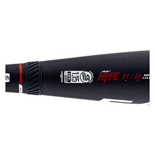 Easton | HYPE Baseball Bat | USSSA | -8 / -10 Drop | 2 3/4" Barrel | 2 Pc. Composite