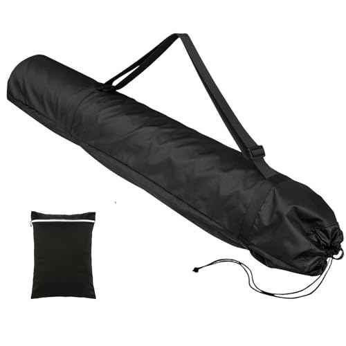 Heavy Duty 600D Oxford Folding Chair Replacement Bag fits GCI,Coleman for Camp Chairs - Large Mouth Camp Chair Storage Bag with Adjustable Shoulder Strap for Outdoor Travel Camping