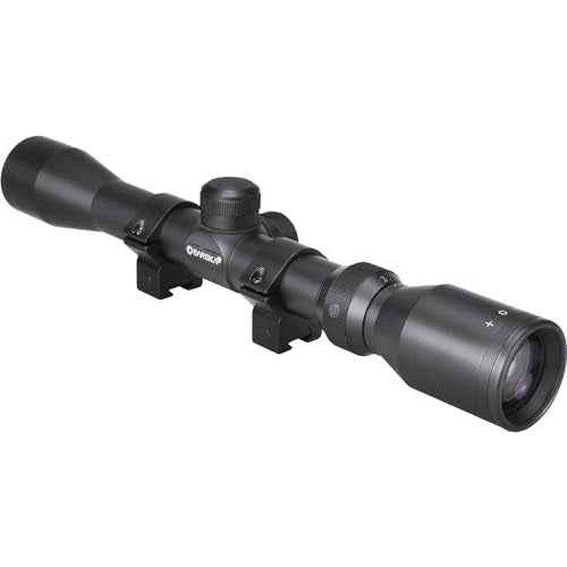 BARSKA 30/30 Crosshair Reticle Rifle Scope for .22 Plinking & Rimfire Rifles - Optimal Precision with Rings for Shooting, Hunting, Target Practice