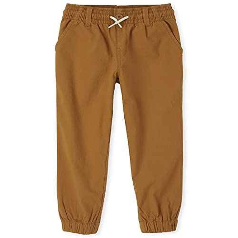 The Children's Place Boys Woven Stretch Pull on Jogger Pants