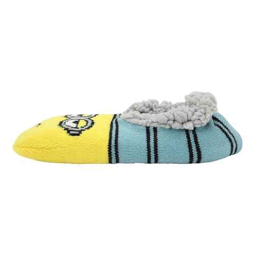 Bioworld Adult Minions Slipper Socks: Cozy Despicable Me