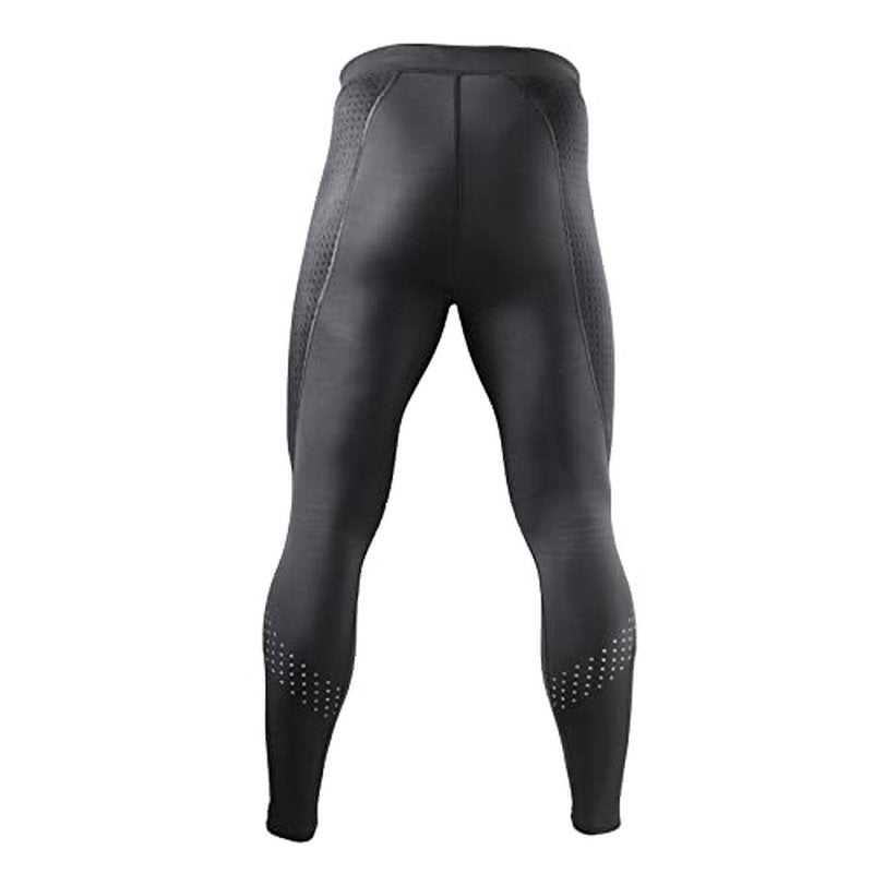 Rehband UD Runner¢¥s Knee/ITBS, Thermal Zone Tights for Men, Compression Tights for Running & Athletics