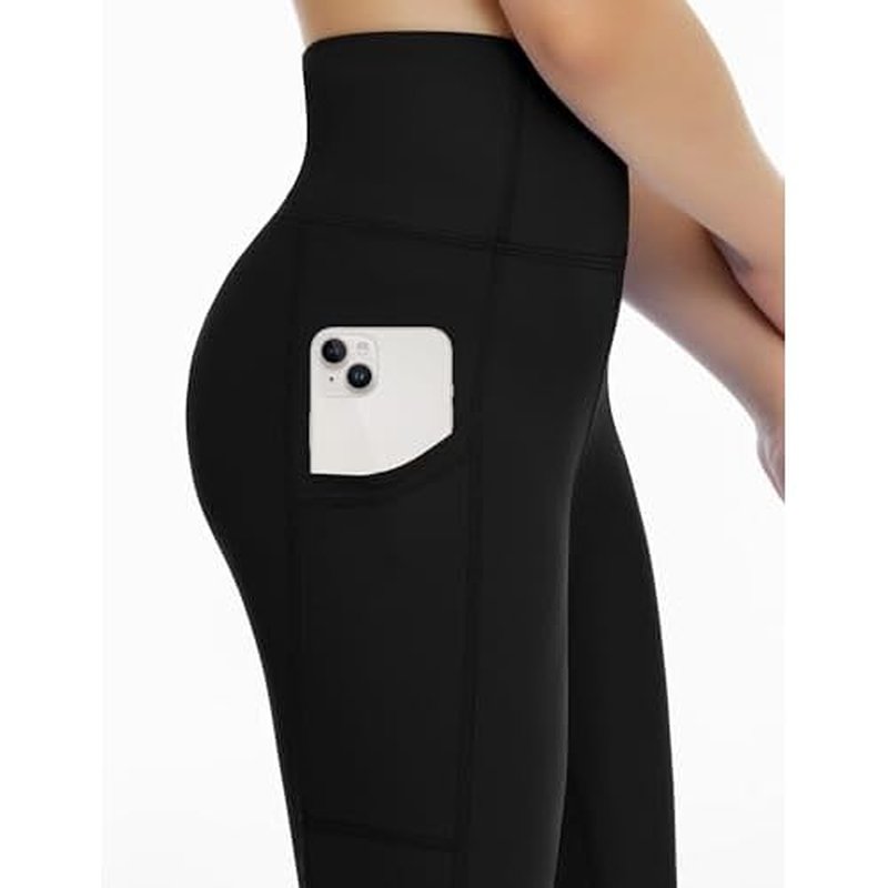 THE GYM PEOPLE Girls Workout Leggings Kids High Waist Stretch Athletic Dance Yoga Pants with Pockets