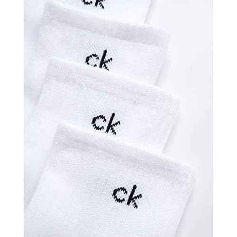 Calvin Klein Mens Quarter Socks - 6 Pack Cushioned Mini Crew Athletic Socks for Men, Ideal for Running, Sport, and Hiking