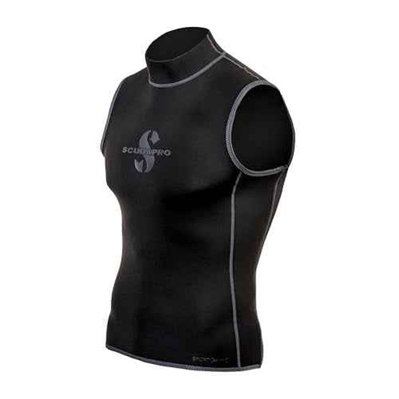 SCUBAPRO Sport Hoodless Scuba Diving Vest, 2.0 MM, Limestone-Based Pure Neoprene, Unisex, M