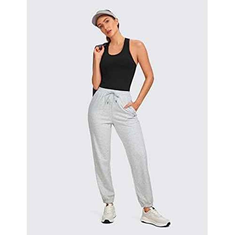 CRZ YOGA Butterluxe Racerback Tank Tops for Women - Yoga Workout Casual Gym Athletic Camisole Tight Sleeveless Shirts