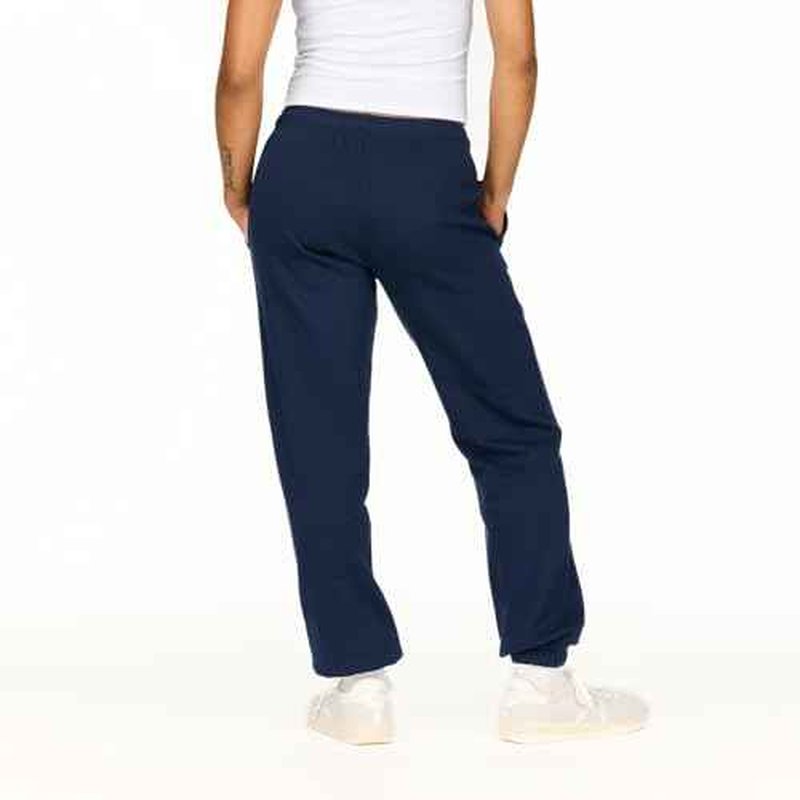 Forever 21 Women's Fleece Joggers - Patch-Detail Sweatpants with Elastic Waistband