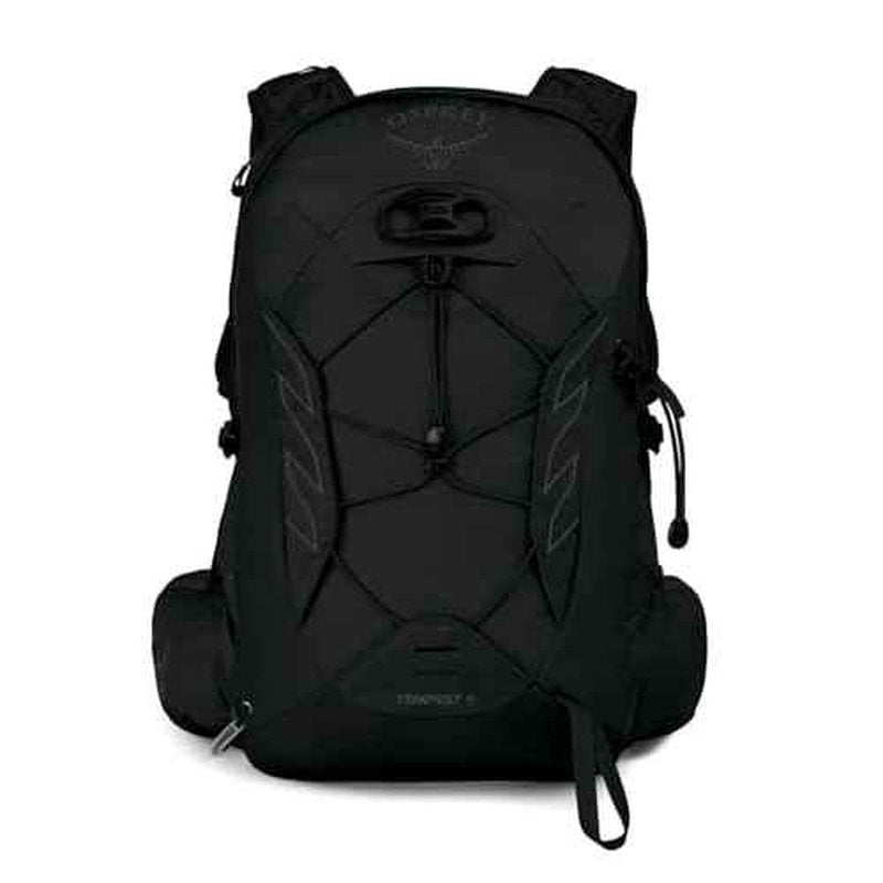 Osprey Tempest 9L Women's Hiking Backpack with Hipbelt, Stealth Black, WM/L