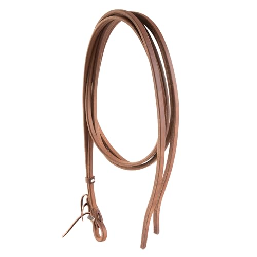 Weaver Leather ProTack Oiled Split Rein, 1/2-Inch x 8-Feet, Brown