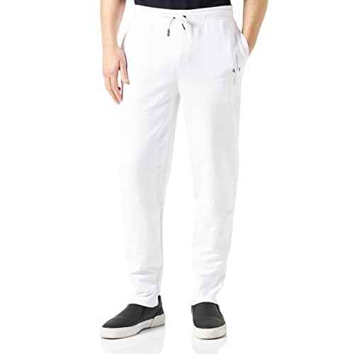 Armani Exchange Men's Logo Organic Cotton Sweatpants